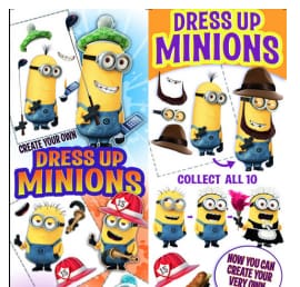 New Despicable Me Bulk Vending Stickers | Gumball Machine Warehouse