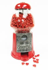 Valentine’s Day Petite Antique Style Candy Dispenser | Gumball Machine Warehouse