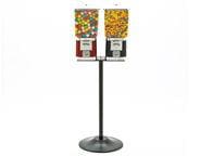 Double Head Gumball Machines with Stand