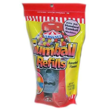 Carousel Assorted Gumballs Refill - Gumball Machine Warehouse