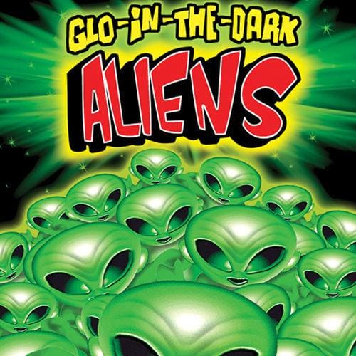 Glow In The Dark Mini Alien Figurine Vending Toys In 1 Inch Toy Capsules - Gumball Machine Warehouse