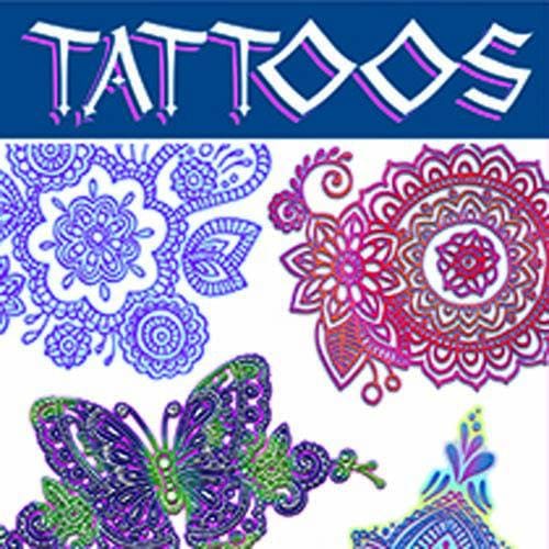 Henna Temporary Tattoos Gumball Machine Warehouse