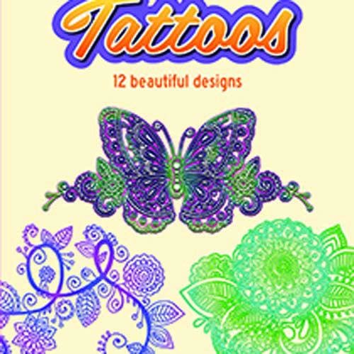 Henna Temporary Tattoos Gumball Machine Warehouse