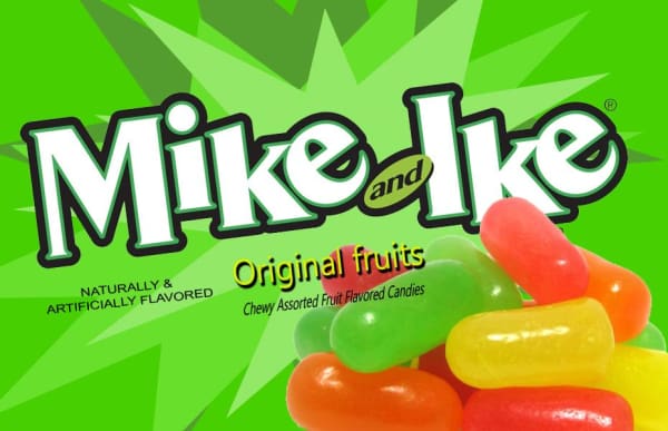 Mike And Ike Candy Machine Label - Gumball Machine Warehouse