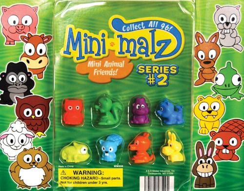Mini-Malz Vending Figurines Series 2 In 2 Inch Toy Capsules