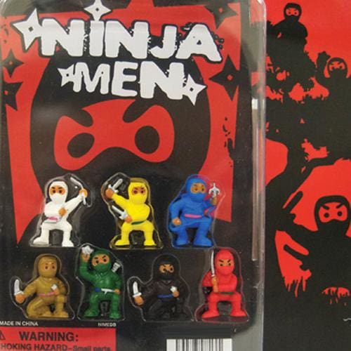Ninja Fighters Vending Toys In 2 Inch Toy Capsules - Gumball Machine Warehouse