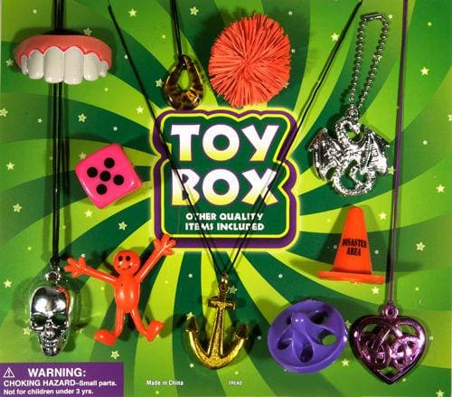 Treasure Chest Mixed Vending Toys 2 In 2 Inch Toy Capsules