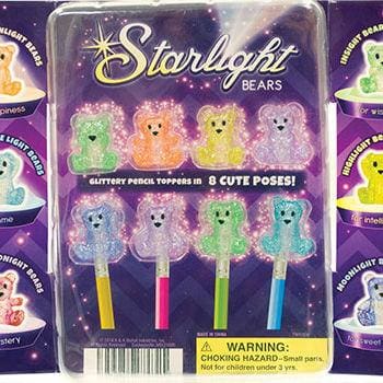 Twinkle Tops/starlight Bears In 2 Inch Toy Capsules - Gumball Machine Warehouse