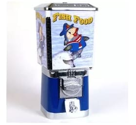 Brand New Customized Fish Food Dispenser and Duck/Goose Food Dispenser | Gumball Machine Warehouse