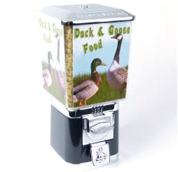 Duck and Goose Food Vending Machines | Gumball Machine Warehouse