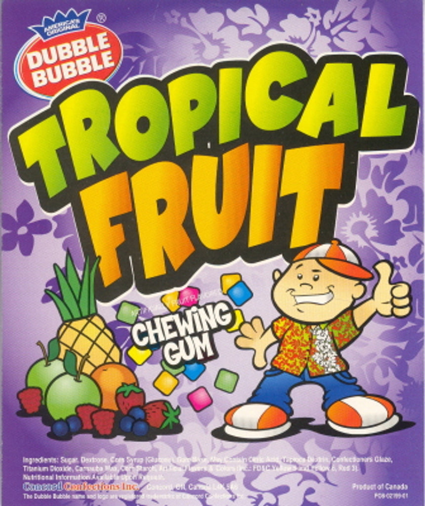 Tropical Fruit Chewing Gum 9900ct. – Gumball Machine Warehouse