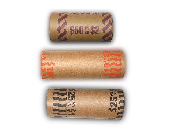 $0.25 Cash Rolls - Gumball Machine Warehouse