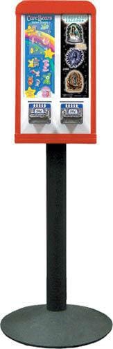 2 Column Sticker Machine - Gumball Machine Warehouse