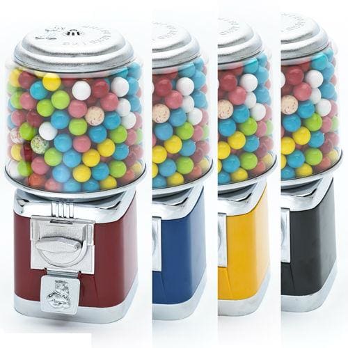 3 All Metal Gumball Machines W/ Stands - Gumball Machine Warehouse