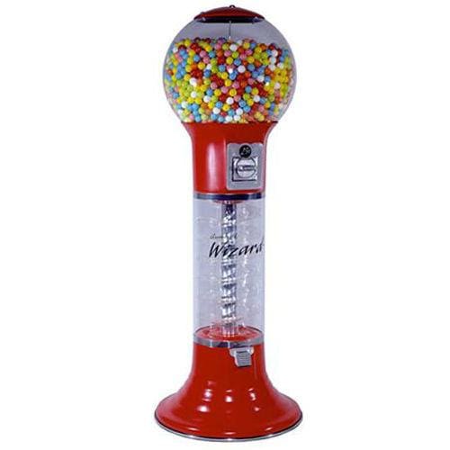 4 Wizkid Spiral Gumball Machine - Gumball Machine Warehouse