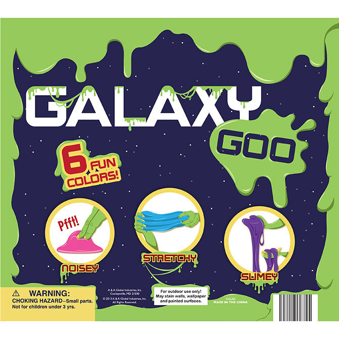 Galaxy Goo Packets in 2 inch Toy Capsules