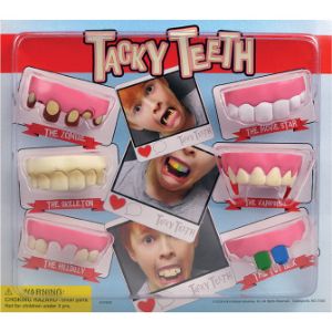 Funny Teeth in 2 inch Toy Capsules