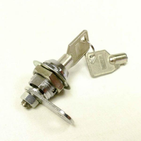 All Metal Triple Vend Replacement Back Lock And Keys - Gumball Machine Warehouse