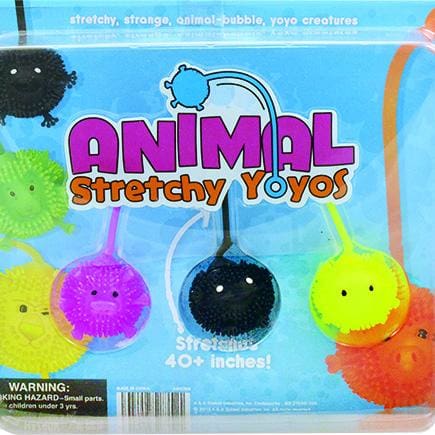 Animal Stretchy Yoyo Balls In 2 Inch Toy Capsules - Gumball Machine Warehouse