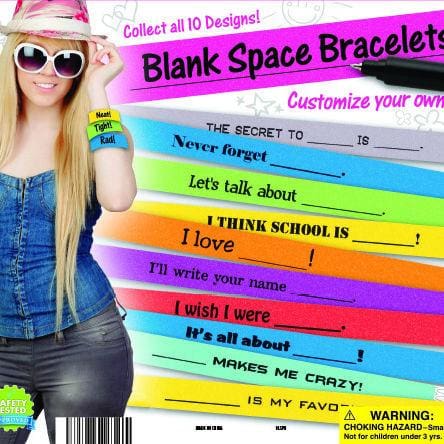 Blank Space Bracelets In 2 Inch Toy Capsules - Gumball Machine Warehouse