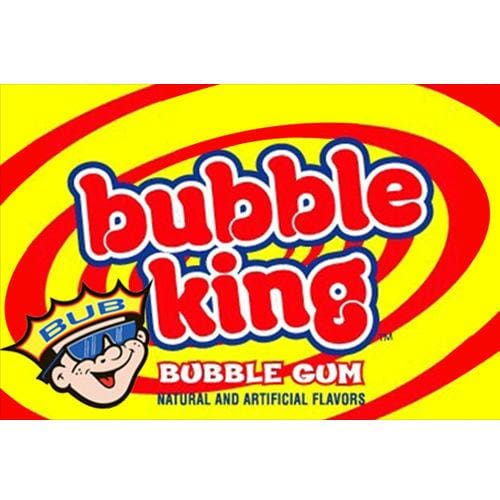 Bubble King Gumballs Vending Machine Label - Gumball Machine Warehouse