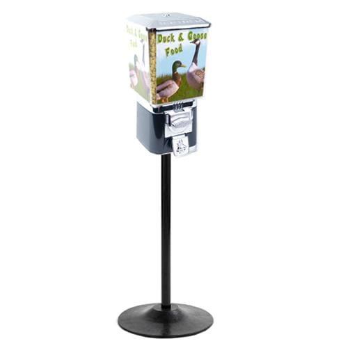 Coin Operated Duck And Goose Food Dispenser With Stand - Gumball Machine Warehouse