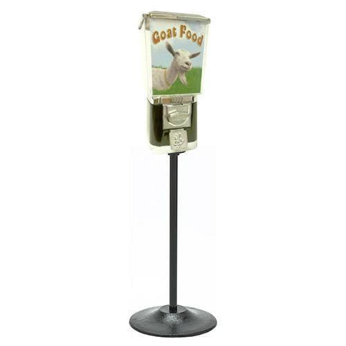 Coin Operated Goat Food Dispenser With Stand - Gumball Machine Warehouse