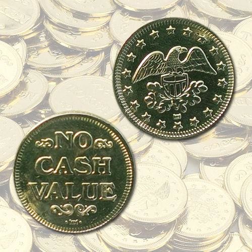 Eagle No Cash Value Vending Tokens - Gumball Machine Warehouse