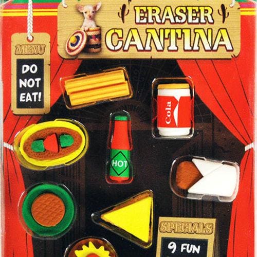 Eraser Cantina Vending Toys In 1 Inch Toy Capsules - Gumball Machine Warehouse