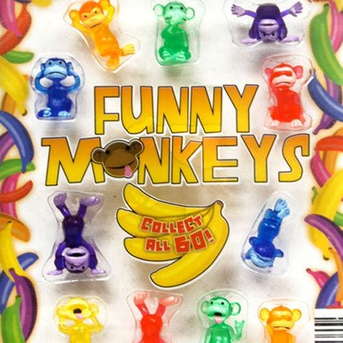 Funny Monkeys Figurine Vending Toys In 1 Inch Toy Capsules - Gumball Machine Warehouse