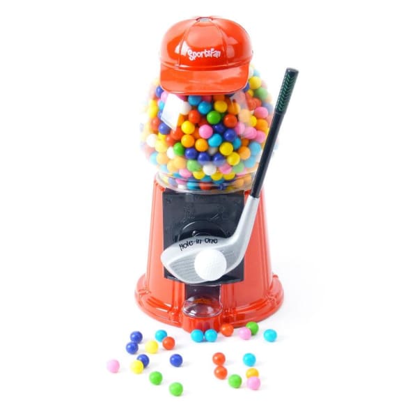Golf Sports Fan Gumball Machine - Gumball Machine Warehouse