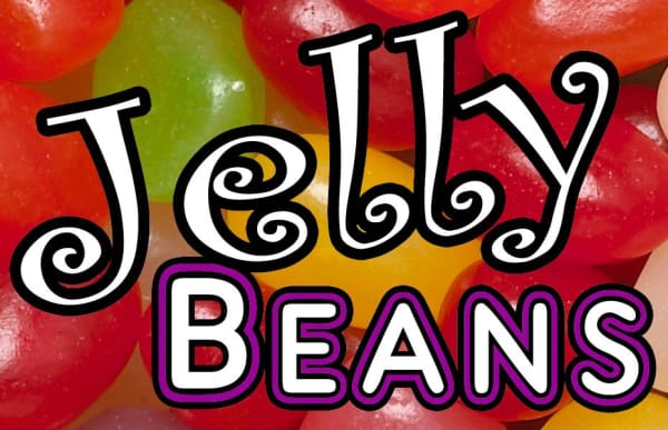 Jelly Beans Candy Machine Label - Gumball Machine Warehouse