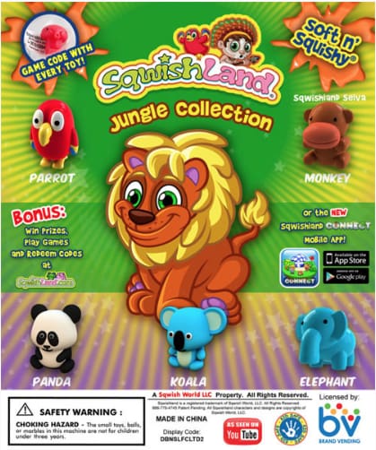 Jungle Mania 1 Inch Toy Capsules - Gumball Machine Warehouse