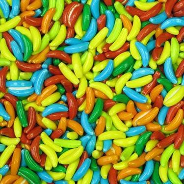 Kooky Bananas Candy (Coated) - Gumball Machine Warehouse