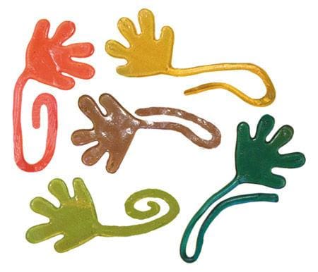 Large Sticky Hands Toys In 2 Inch Toy Capsules - Gumball Machine Warehouse