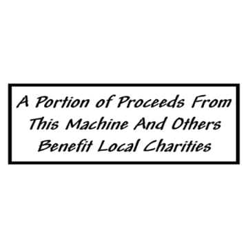 Local Charity Labels (Pack Of 10) - Gumball Machine Warehouse