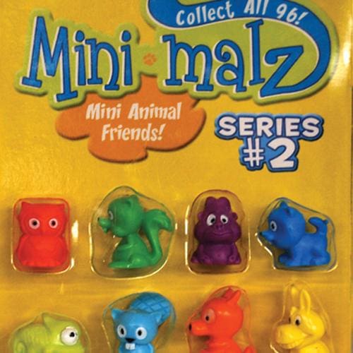 Mini-Malz Figurine Series 2 Vending Toys In 1 Inch Toy Capsules - Gumball Machine Warehouse