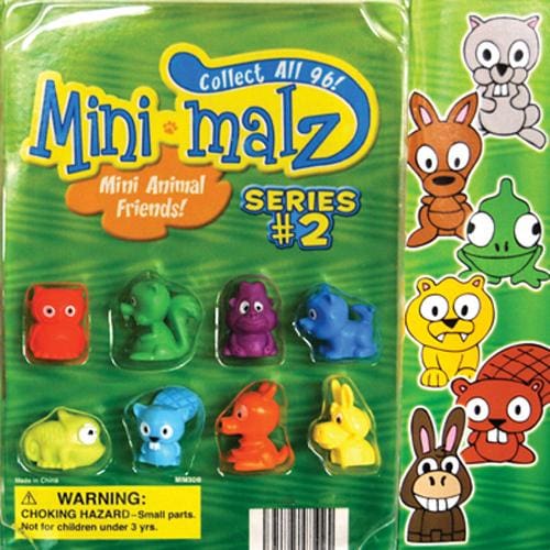 Mini-Malz Vending Figurines Series 2 In 2 Inch Toy Capsules - Gumball Machine Warehouse