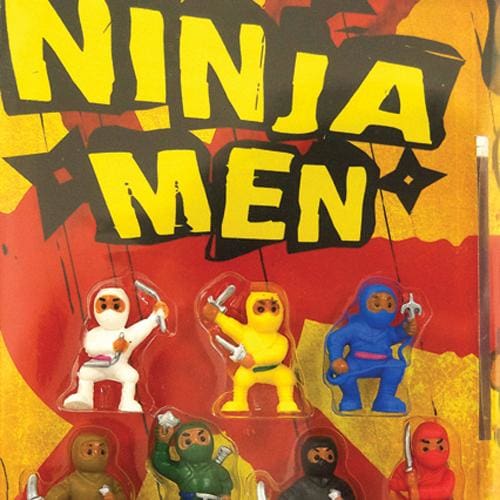 Ninja Fighters Vending Figurines In 1 Inch Toy Capsules - Gumball Machine Warehouse