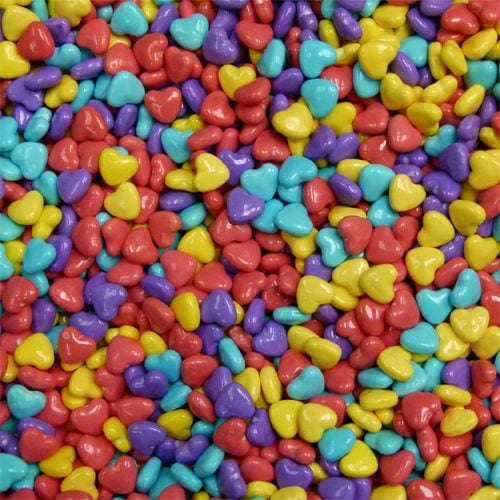 Pastel Hearts Candy - Gumball Machine Warehouse