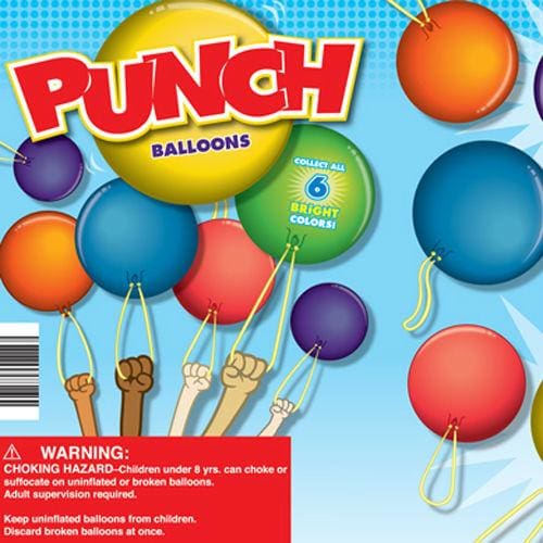 Punch Balloons In Capsules For Vending In 2 Inch Toy Capsules - Gumball Machine Warehouse