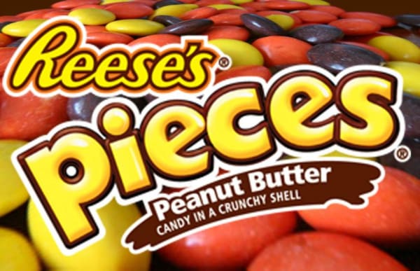 Reeses Pieces Candy Machine Label - Gumball Machine Warehouse