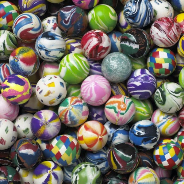 Regular Mixed Bouncy Balls 27Mm - Gumball Machine Warehouse