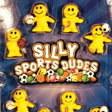 Silly Sports Dudes In 1 Inch Toy Capsules - Gumball Machine Warehouse