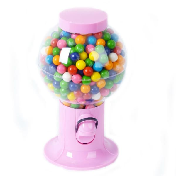Small Pink Snack Dispenser - Gumball Machine Warehouse