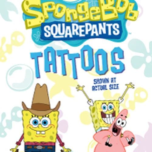 Spongebob Squarepants Tattoos - Gumball Machine Warehouse