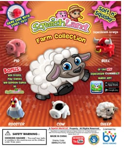 Sqwishland Farm 1 Inch Toy Capsules - Gumball Machine Warehouse