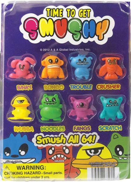 Time To Get Smushy In 1 Inch Toy Capsules - Gumball Machine Warehouse