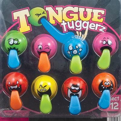 Tongue Tuggers In 2 Inch Toy Capsules - Gumball Machine Warehouse