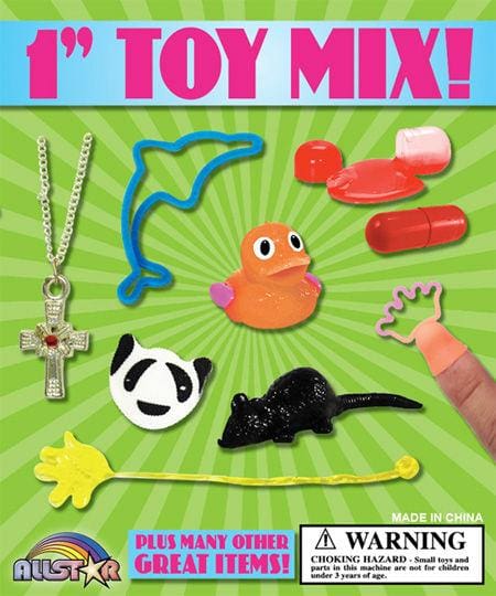 Toy Mix #2 In Capsules In 1 Inch Toy Capsules - Gumball Machine Warehouse